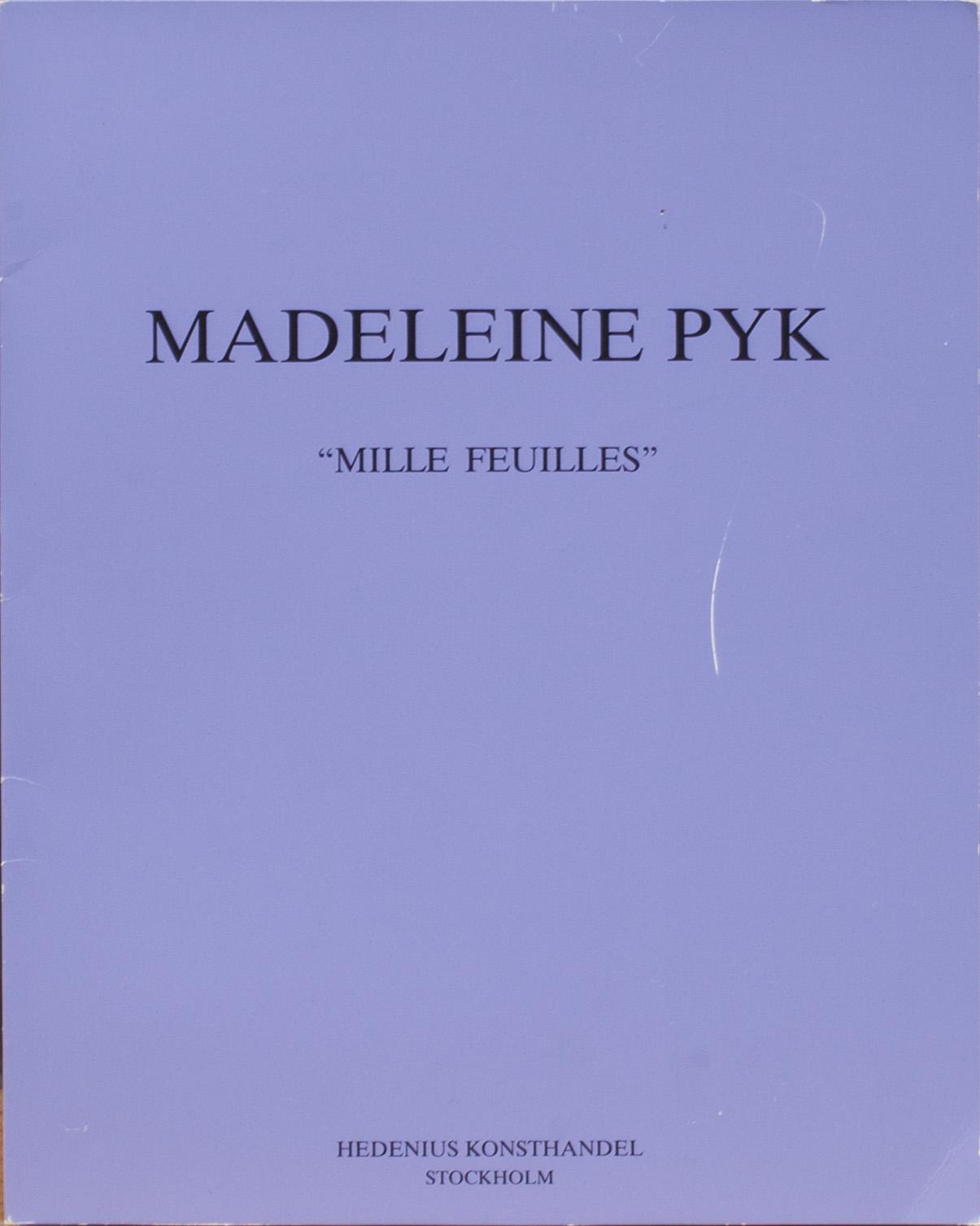 MADELEINE PYK, mapp med 6 färglitografier, signerade och numrerade 1/250.