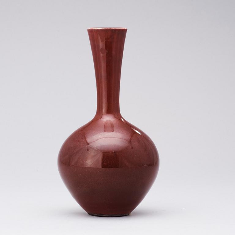 A Berndt Friberg stoneware vase, Gustavsberg Studio 1978.