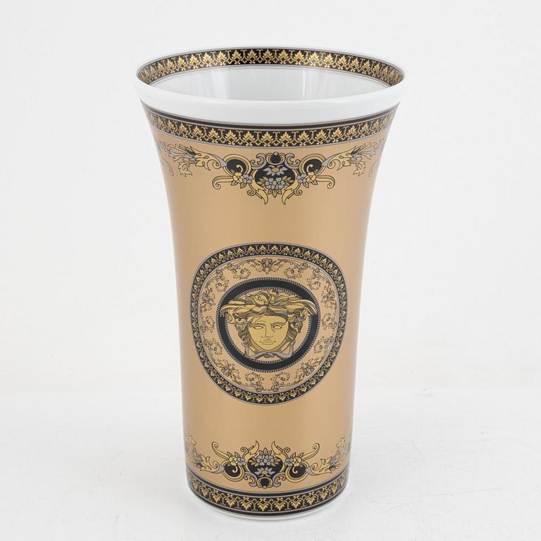 Versace, an 'Arcadia' porcelain vase, Rosenthal.