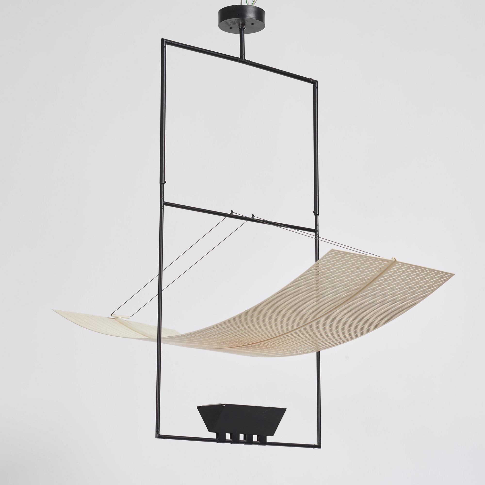 Mario Botta, a ”Zefiro” ceiling lamp, Artemide, Italy, 1980s.