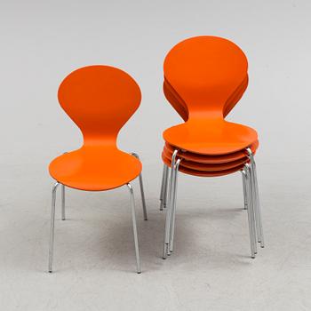 ERIK OLE JORGENSEN, stolar, 5 st, "Rondo", Danerka, 2000-tal.