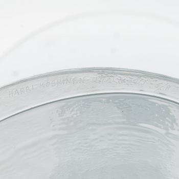 Harri Koskinen, skulptur, signerad Harri Koskinen Iittala 2015 5 / 8.