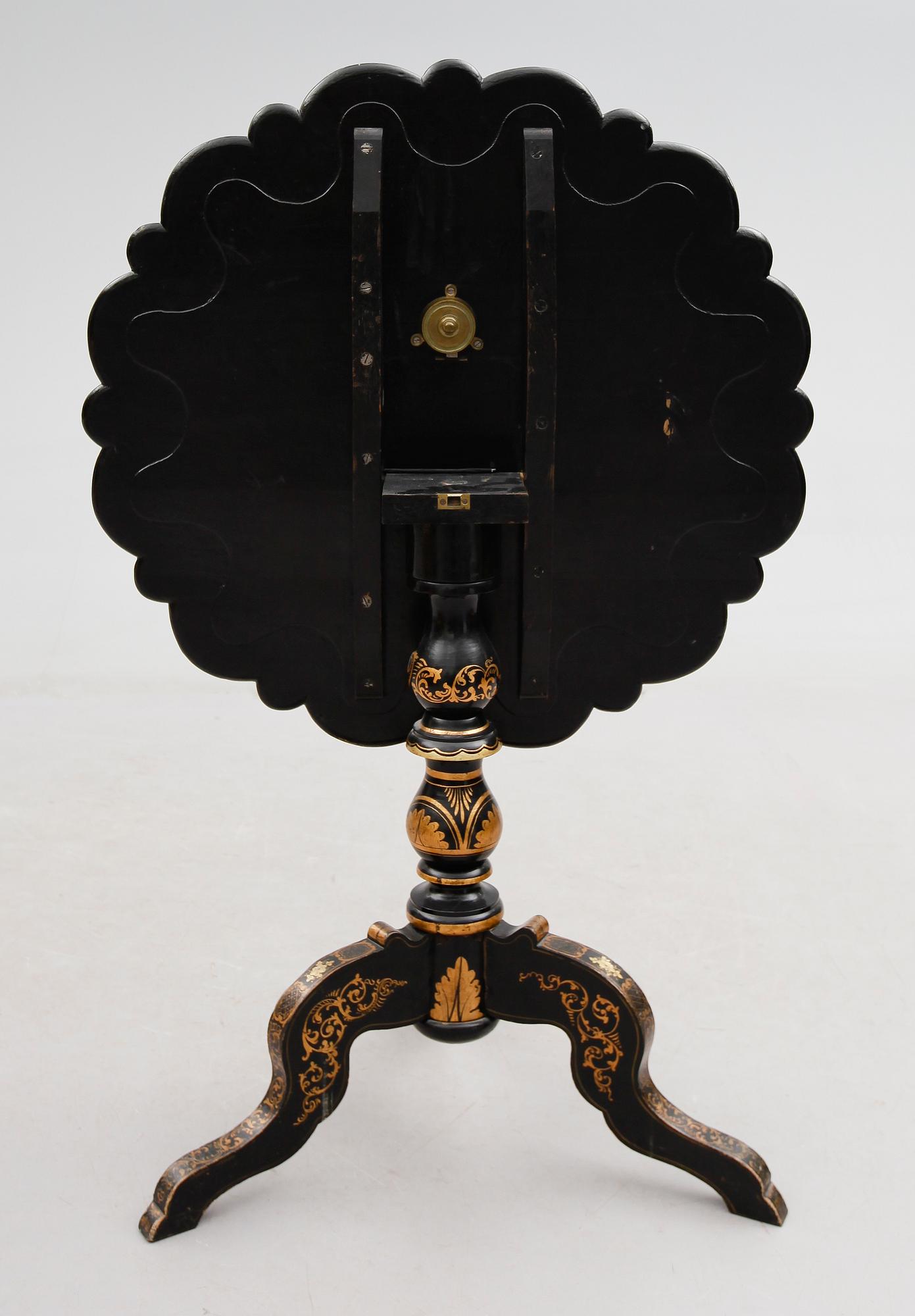 FÄLLBORD, 1800-talets andra hälft.