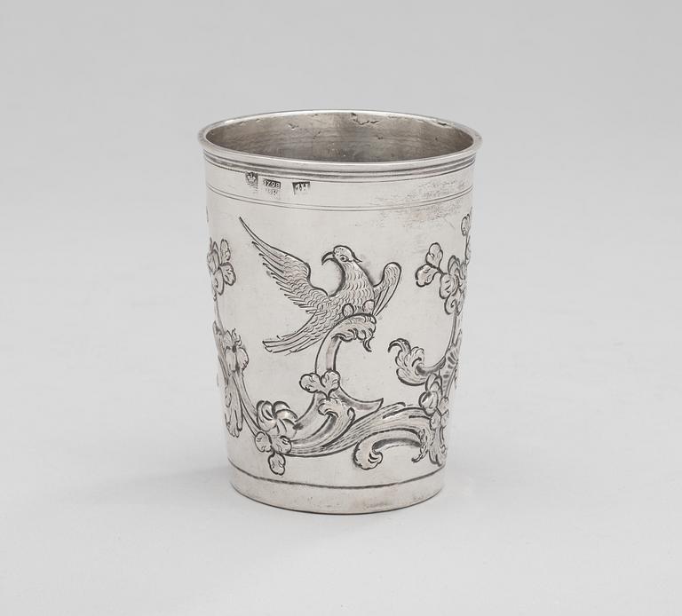 A Russian beaker, 1798.