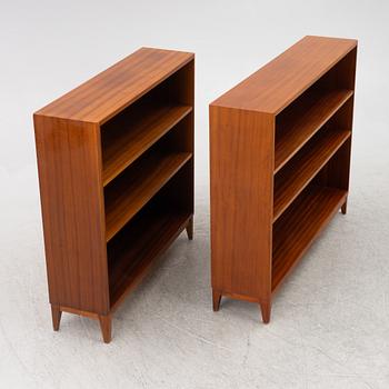 Two similar bookcases, 1930's/40's.