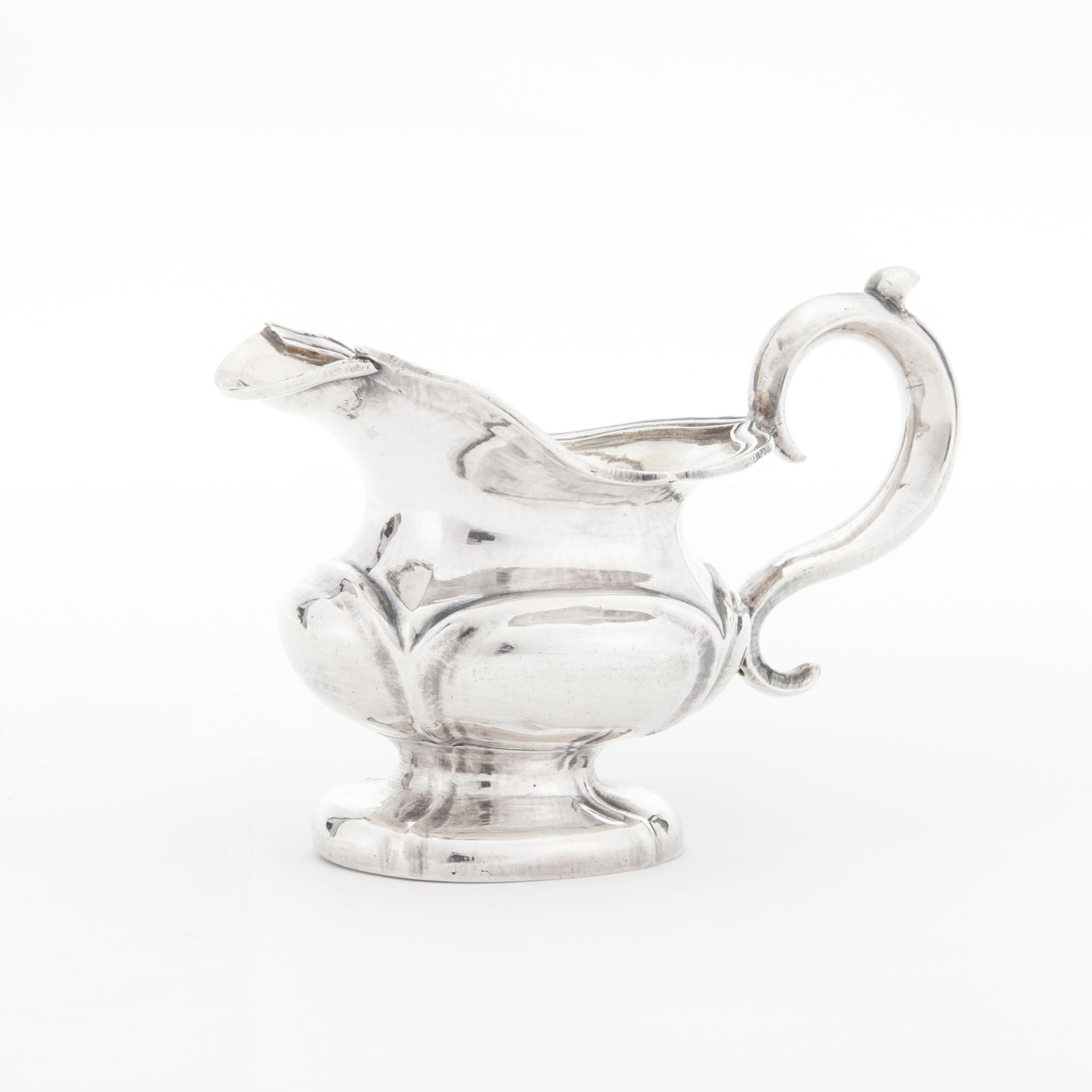 GRÄDDSNÄCKA, silver, Moskva Ryssland 1851. Vikt ca 117 g.