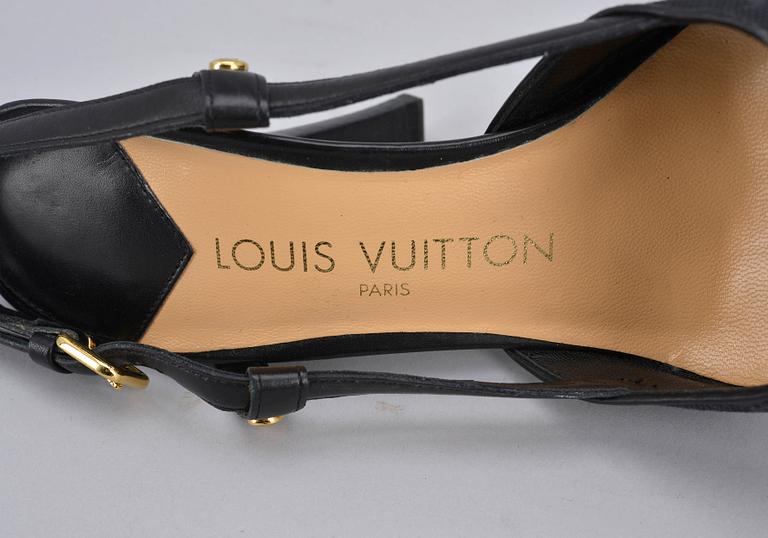 SKOR, slingbacks, Louis Vuitton.