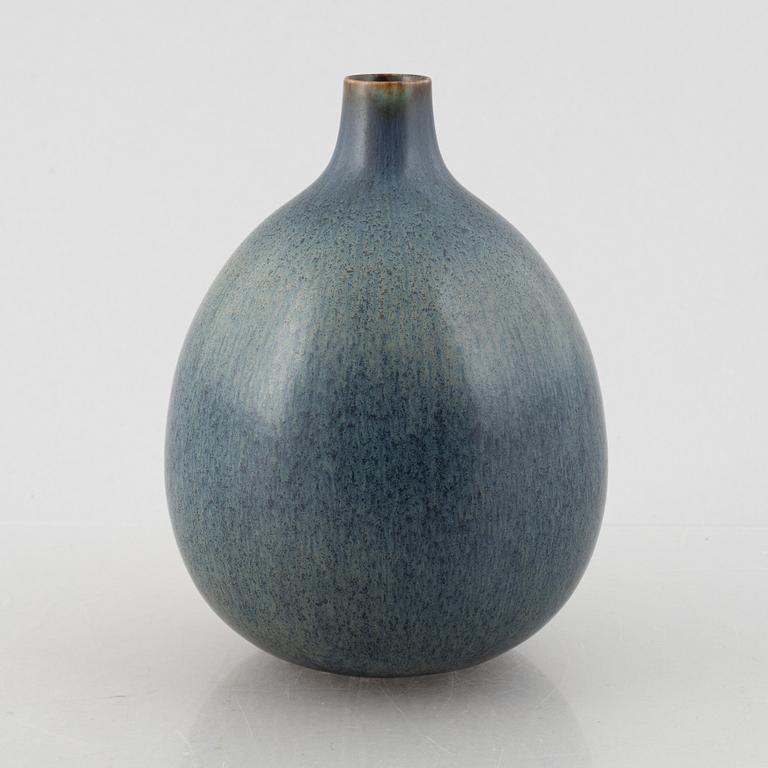 Carl-Harry Stålhane, a unique stoneware vase, Rörstrand 1962.