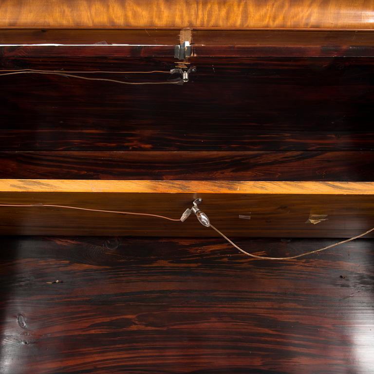 A two-door bookcase from the latter half of the 19th Century.