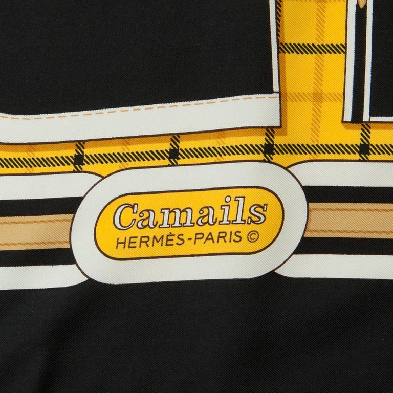 HERMÈS, scarf, "Eperon D'or".