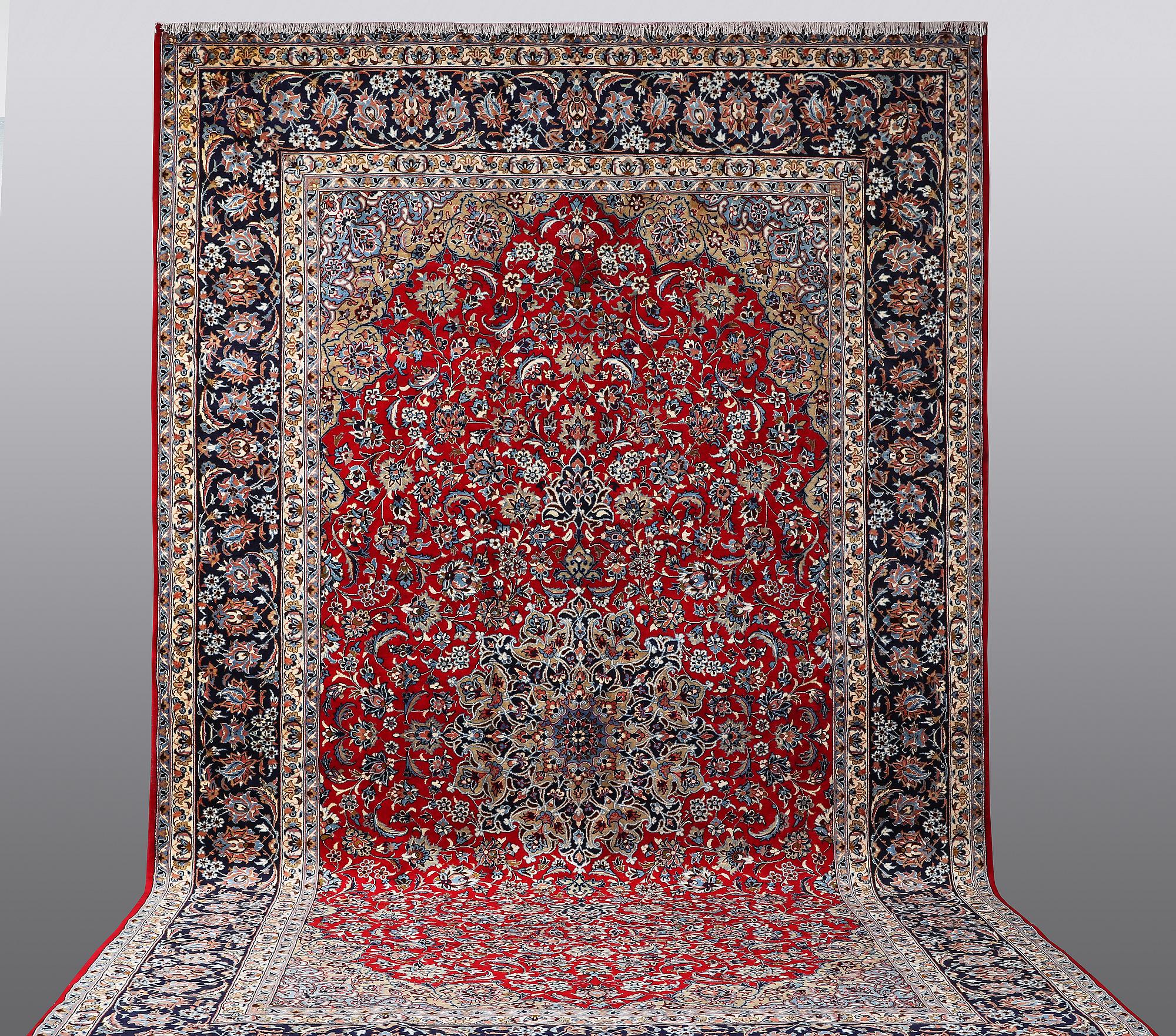 A CARPET, Keshan, ca 500 x 300 cm.