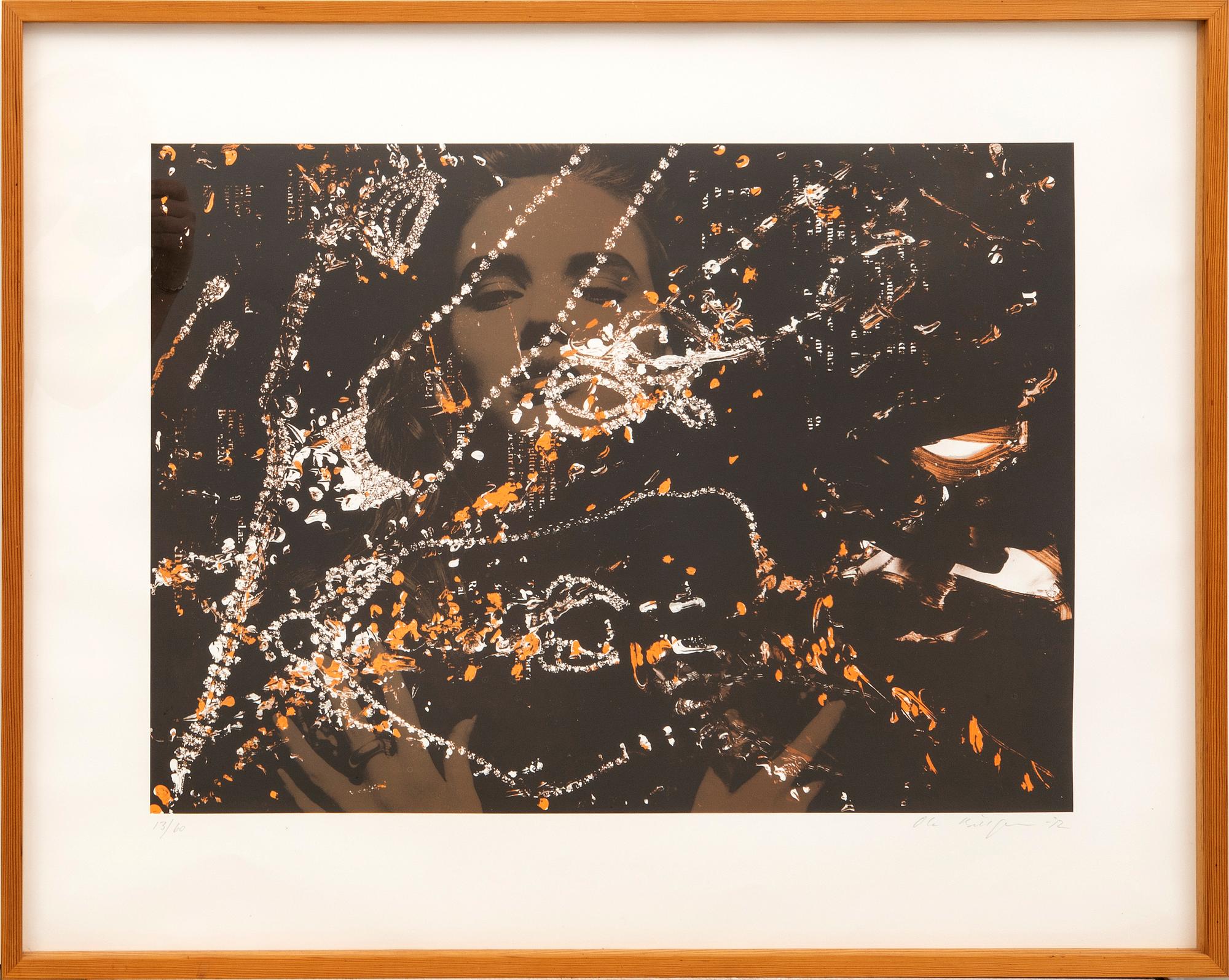 Ola Billgren, serigraph signed dated and numbered -92 13/60.