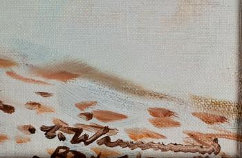 CARL WENNEMOES, olja på duk, sign o otydl dat 57?.