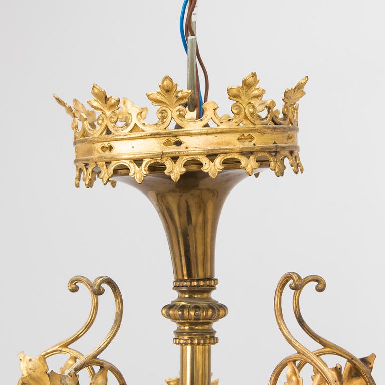 Chandelier / Ceiling lamp, Central Europe early 20th century.