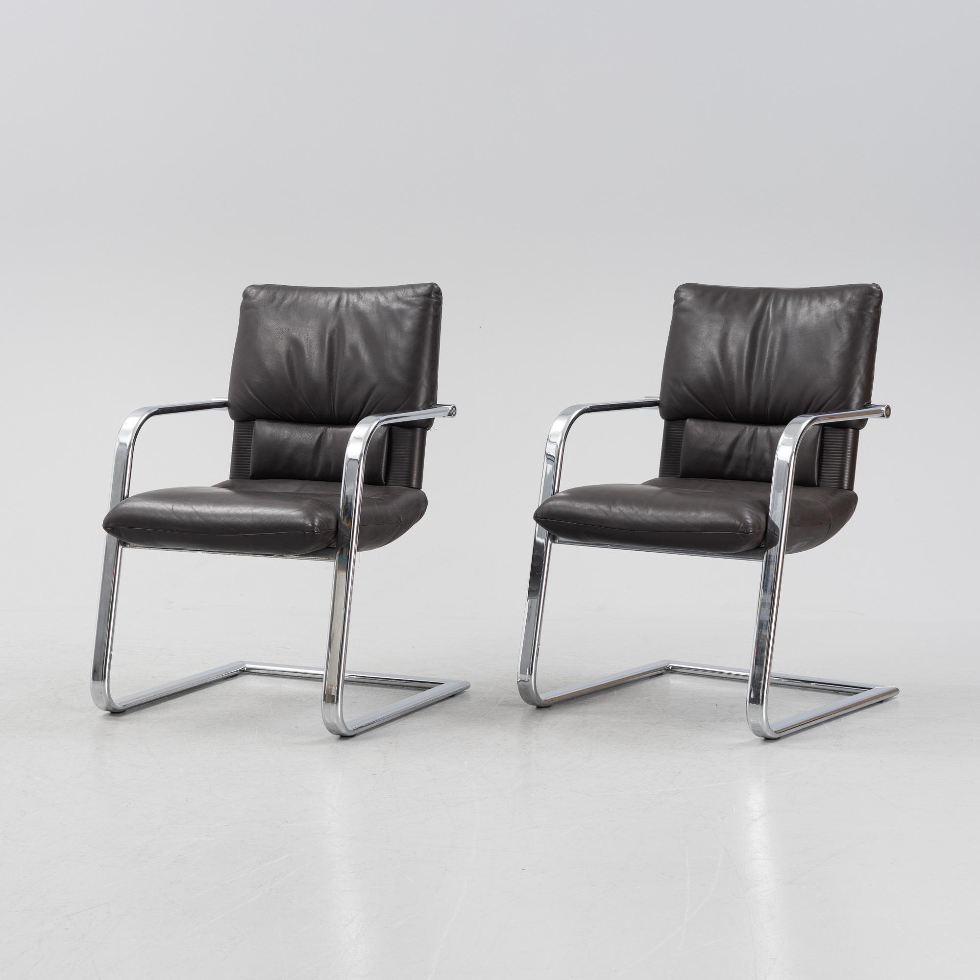Mario Bellini, 6 armchairs, "Figura", Vitra.