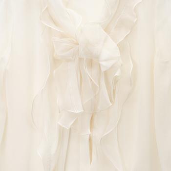 Oscar de la Renta, blus, storlek 2.