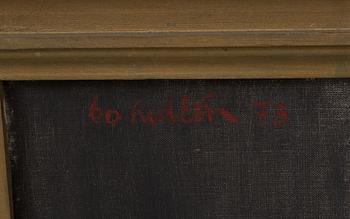 BO HULTÉN, olja på duk, signerad och daterad 73.