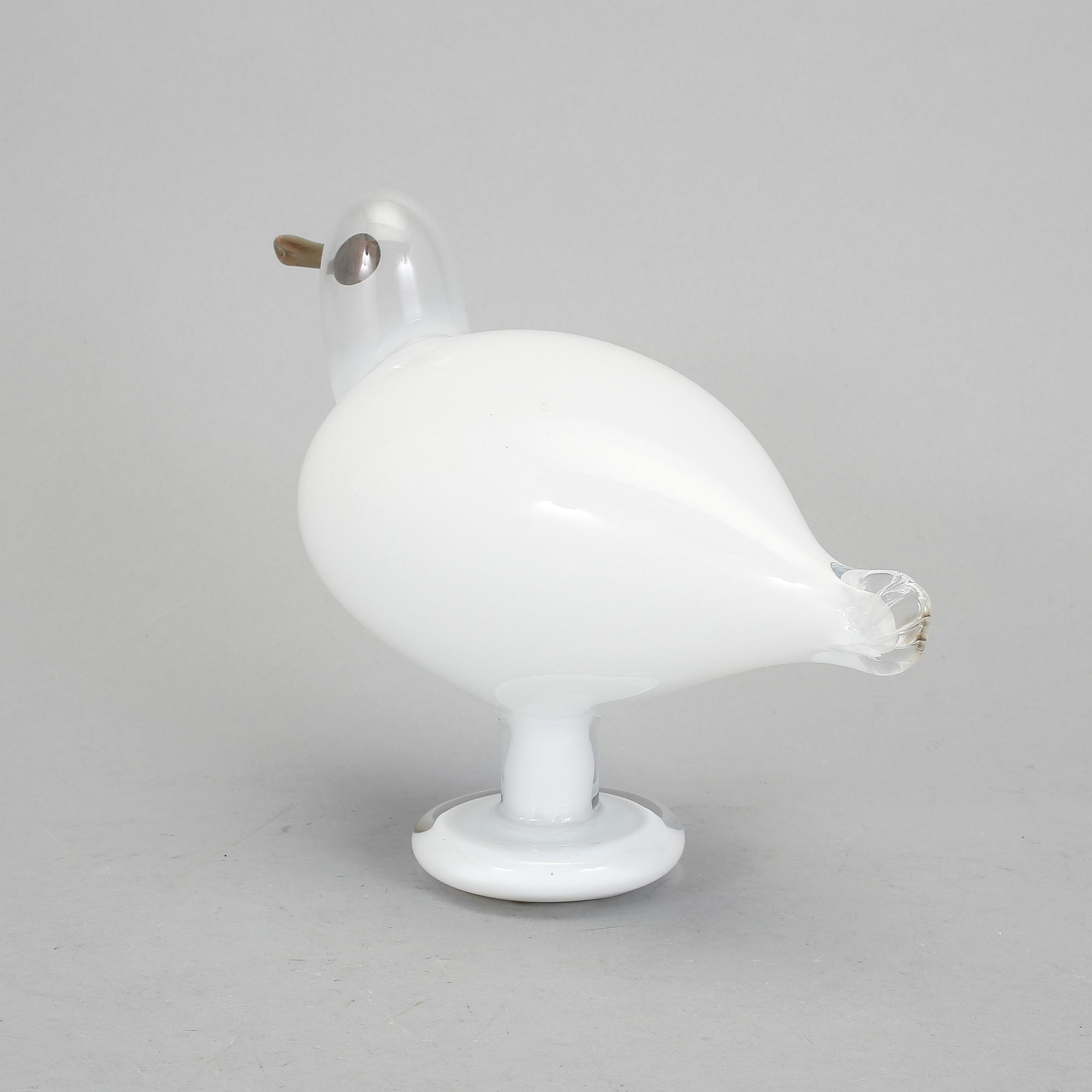 FIGURIN, glas, Oiva Toikka, Nuutajärvi, 1900-talets andra hälft.