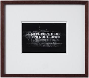 Weegee, "New York is a Friendly Town, New York", ca 1945.