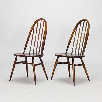 Tuolit, 6 kpl, "Windsor 365". Ercol, Englanti, 1970/1980-luku.
