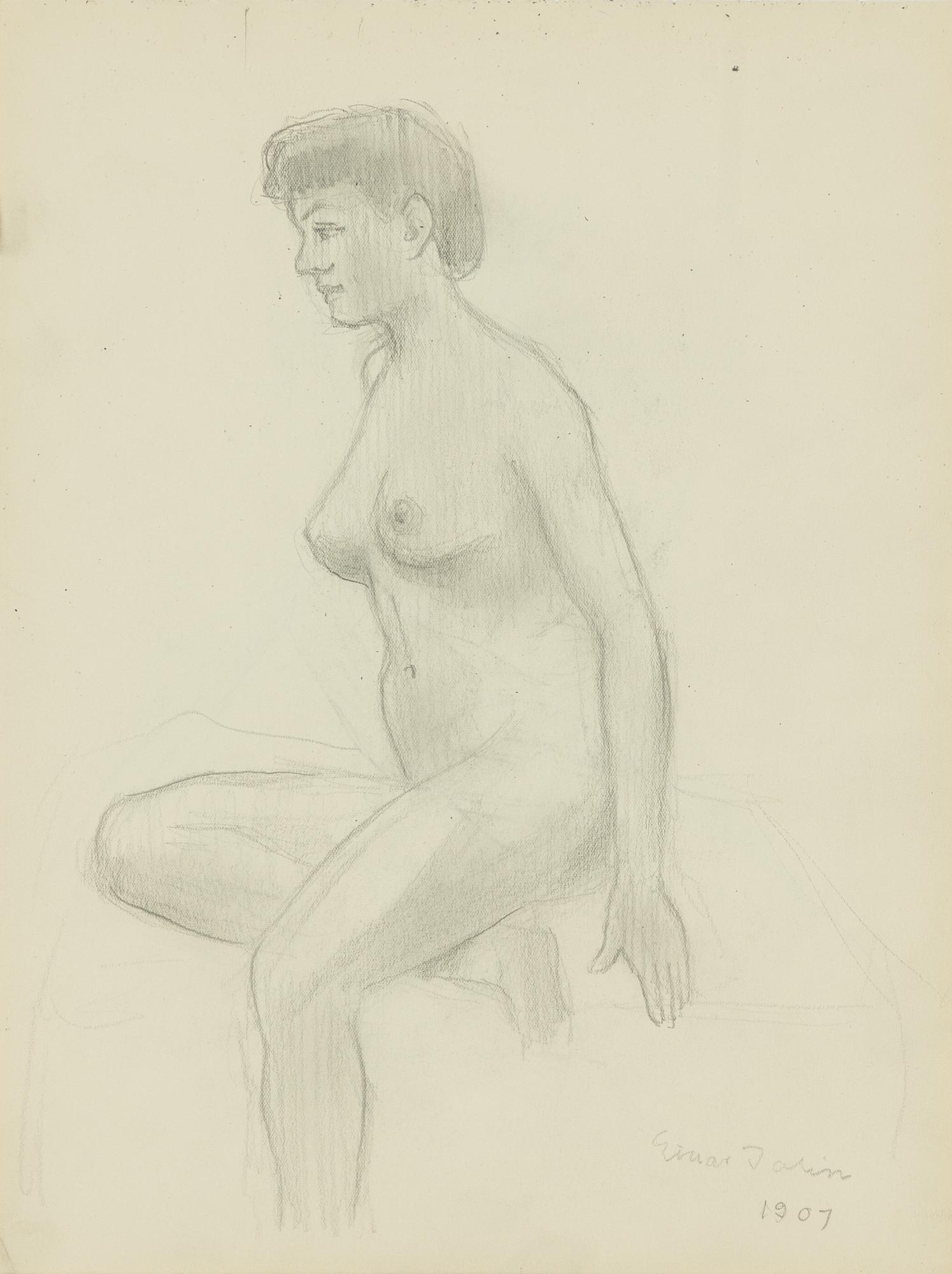 Einar Jolin, Sitting model.
