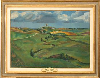 ALBERT KRÜGER, olja på duk, signerad och daterad 1926.