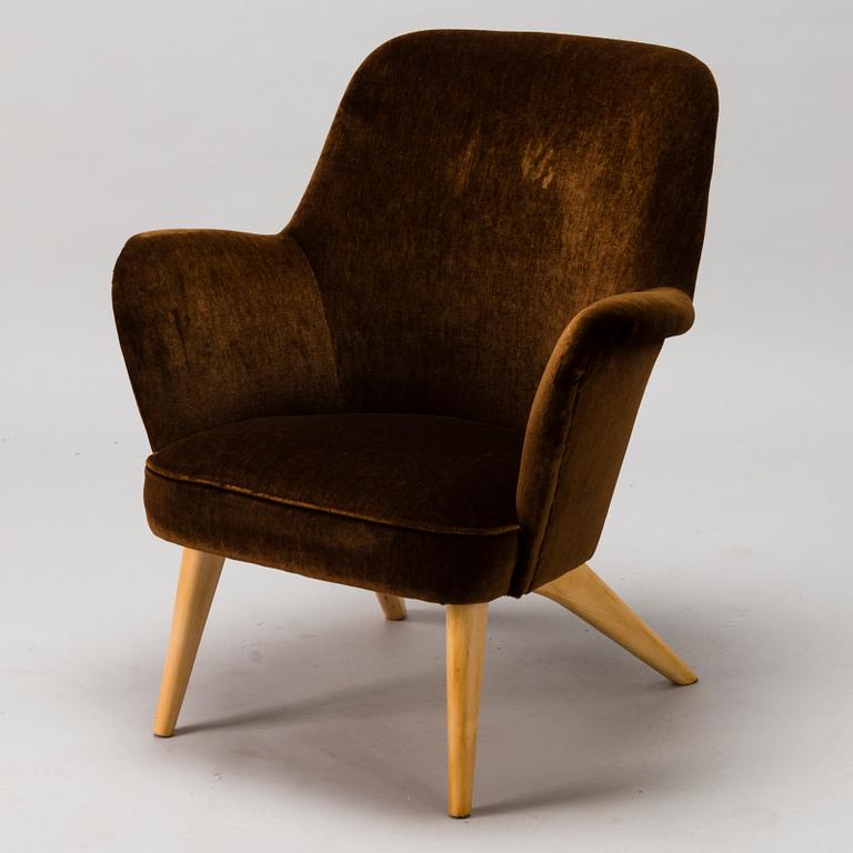 CARL GUSTAF HIORT AF ORNÄS, a 1950s 'Pedro' armchair for Puunveisto Oy - Wood work Ltd.