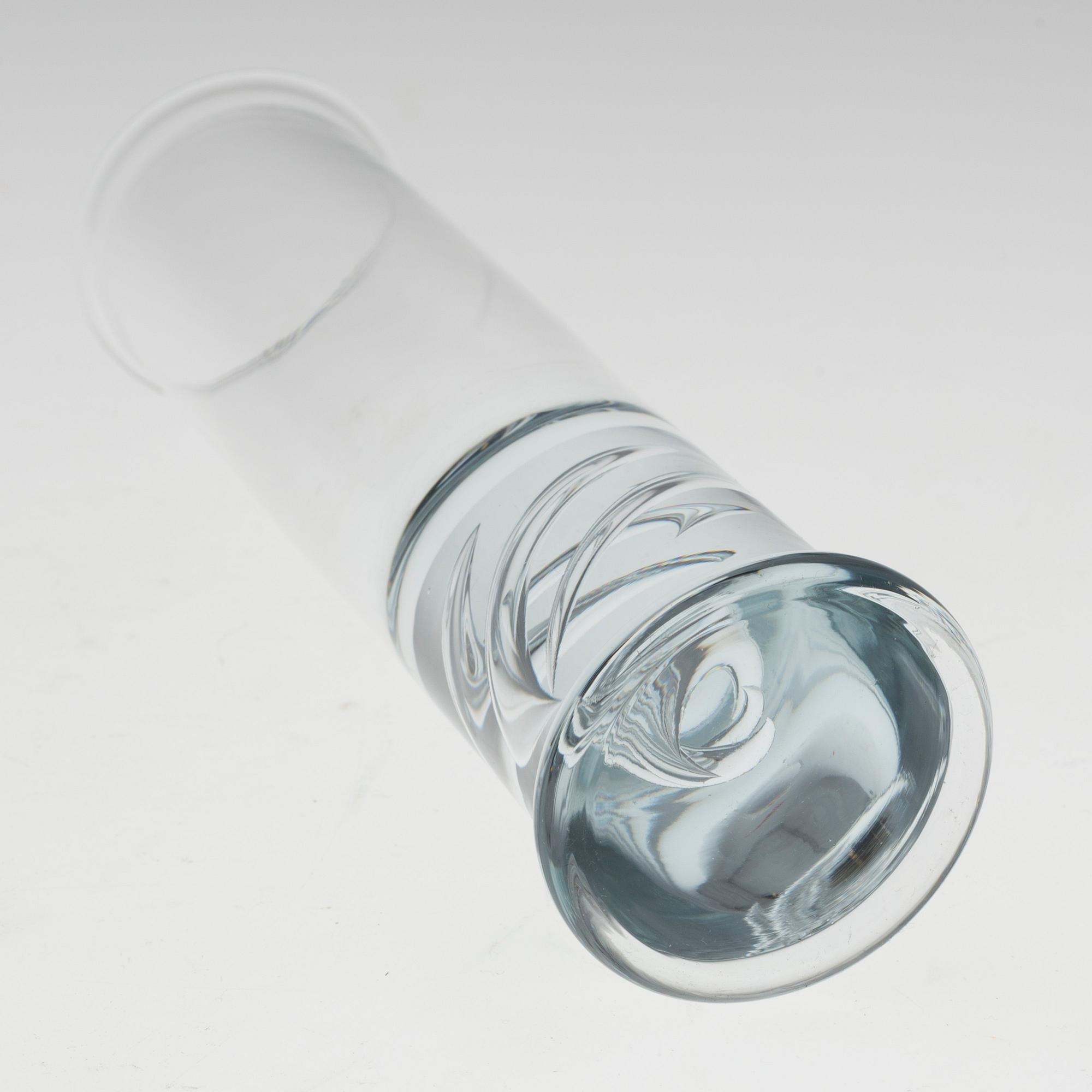 a set of 20 glass 'High Life' by Lars Holmegaard, Denmark, late 20th century.