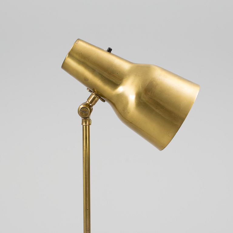 A BRASS FLOOR LAMP, Falkenbergs Belysning, no 7026, second half of the 20th century.