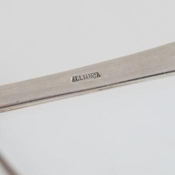 Bestickservis, 143 delar, silver, Portugal, efter 1933, silver 833.