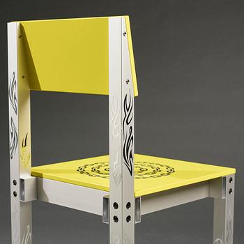 Fredrik Paulsen, a unique chair, "Chair One, Goddess on a Highway", JOY, 2024.
