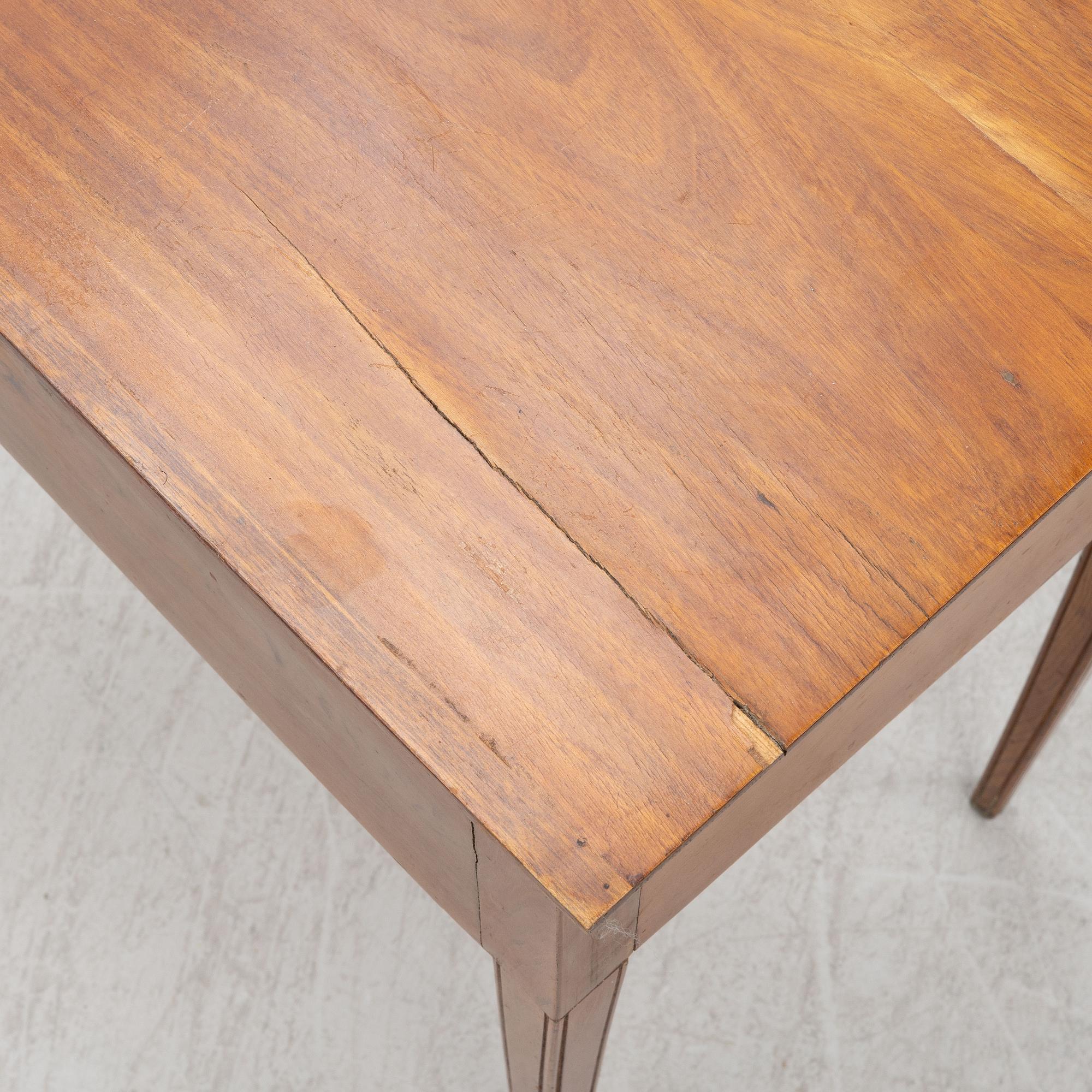 A side table with drawers, first half of the 19th century.