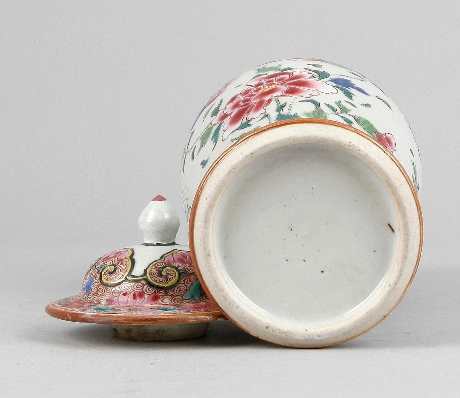 LOCKURNA, porslin, Qianlong, Kina 1700-tal.