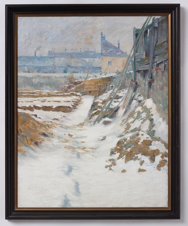 Carl Olson, Paris outskirts.