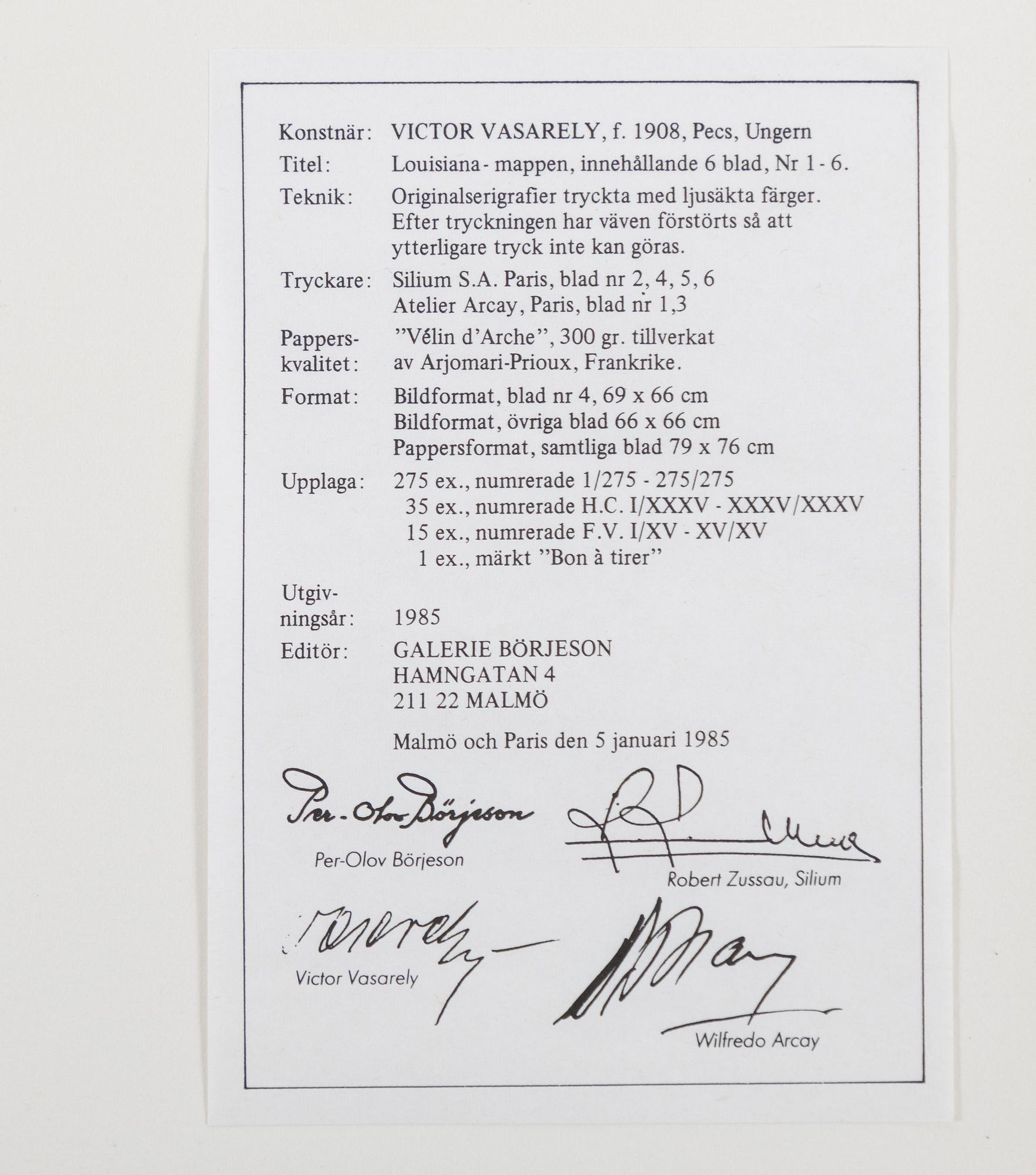 Victor Vasarely, "Louisiana 3".