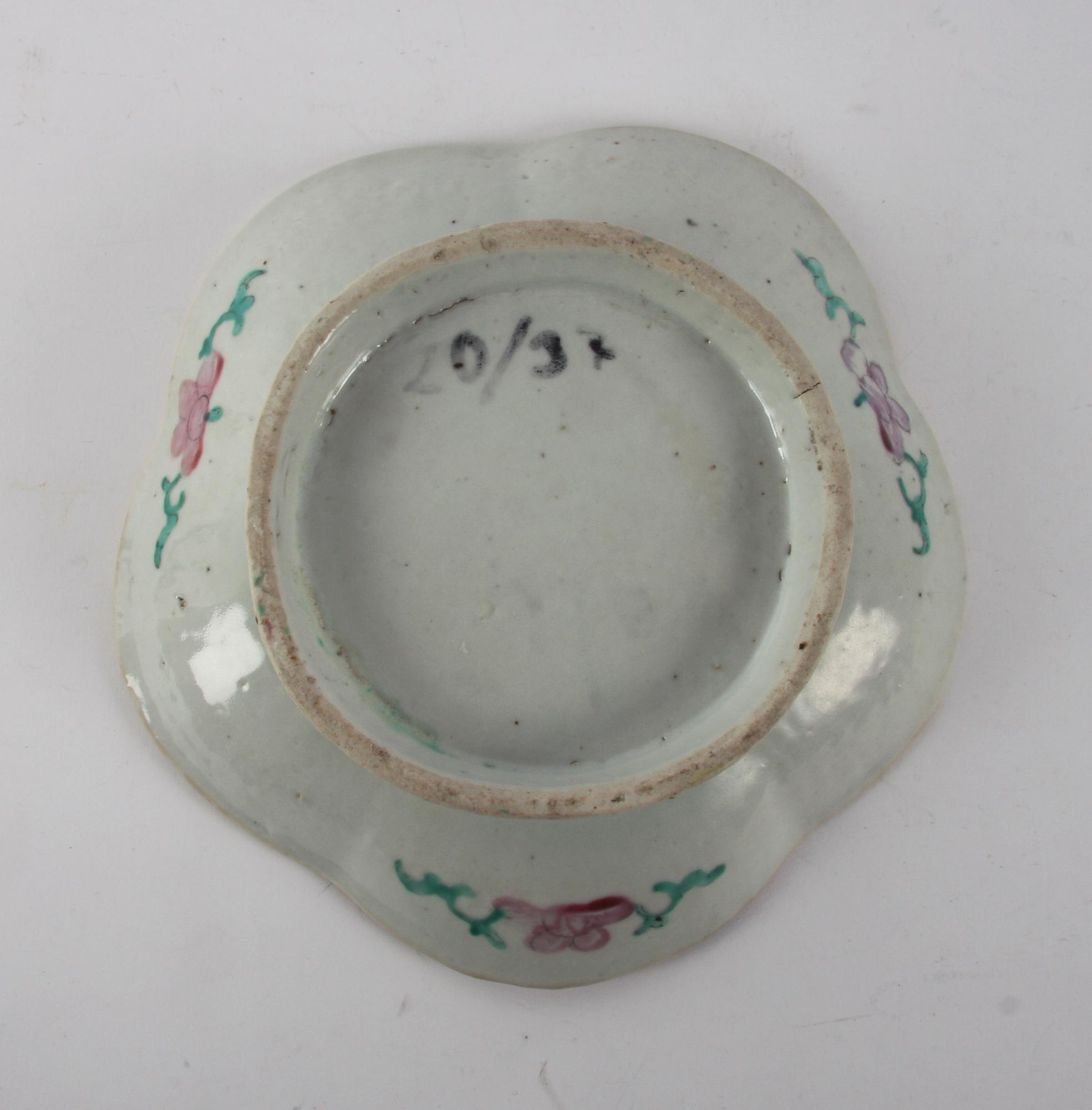 SKÅLFAT, porslin, Kanton, 1800-tal.