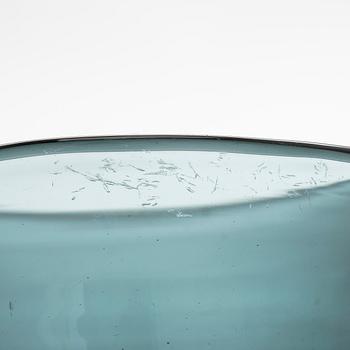 Gunnel Nyman, skål, modell 38 / 11122, Riihimäki Glasbruk Ab. Osignerad. Formgiven 1938.