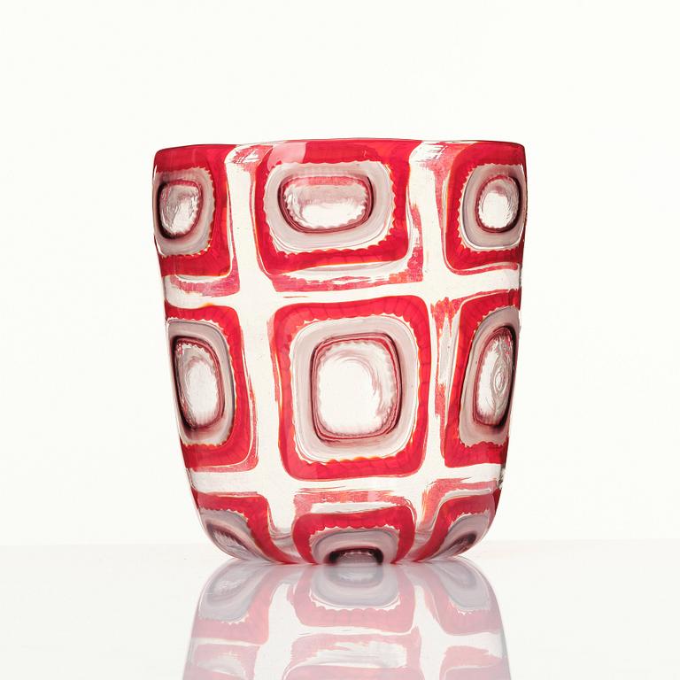Ercole Barovier, a 'Dorico ' vase, Barovier e Toso Murano Italy 1960s.