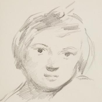 Lotte Laserstein, Portrait of a girl.