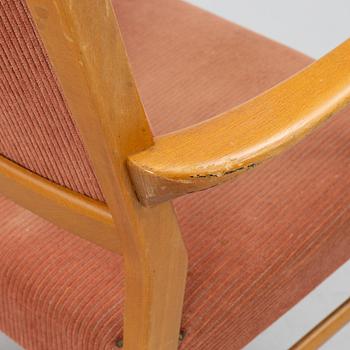 David Rosén, a pair of model 562-317 armchairs, Nordiska Kompaniet, 1959.