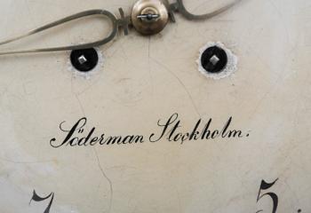 VÄGGPENDYL, gustaviansk, 1700-tal.