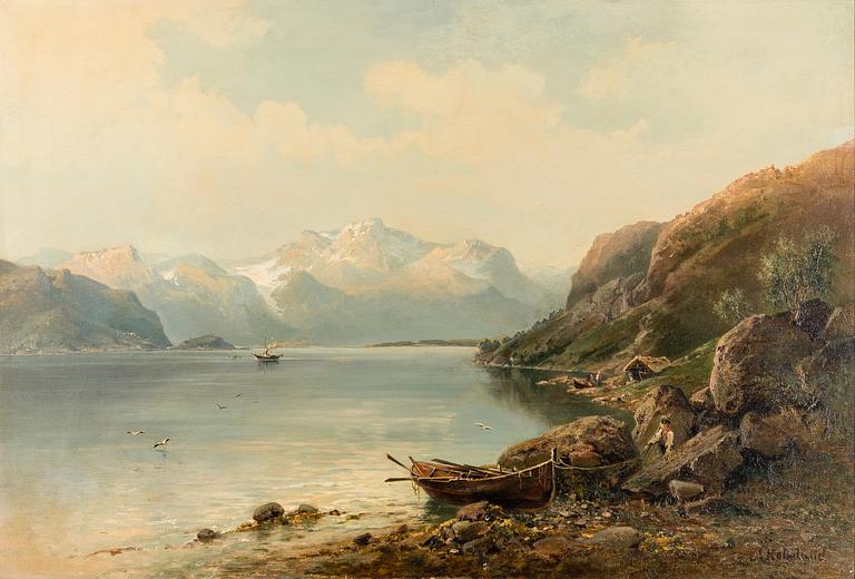 FJORD LANDSCAPE.