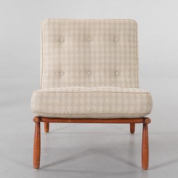 FÅTÖLJ, "Domus", Alf Svensson, Dux, 1950/60-tal.