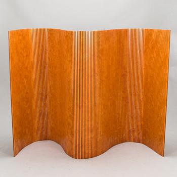 A wooden 'Sebastian' screen/room divider, Martela, Finland.