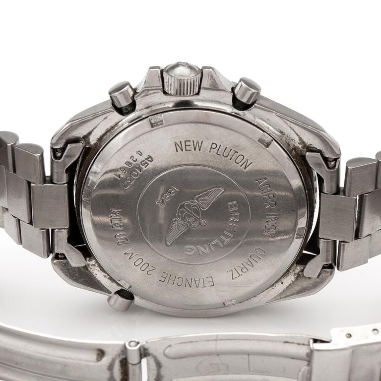 BREITLING, New Pluton (3100), wristwatch, 41,5 mm,