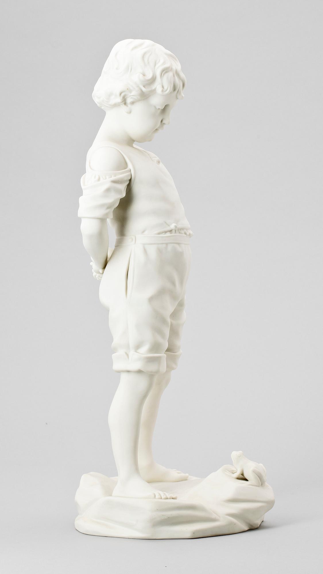 SKULPTUR, parian, Gustafsberg 1920-tal.