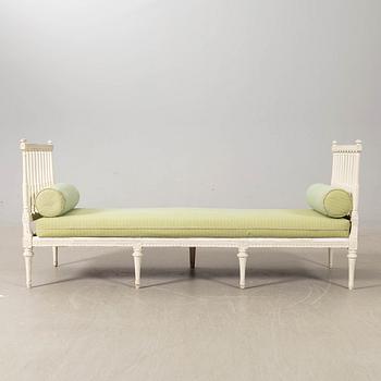 Bänk/soffa, gustaviansk stil, 1900-tal.