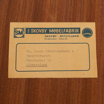 A 1960's dining table, Skovby factory Denmark.