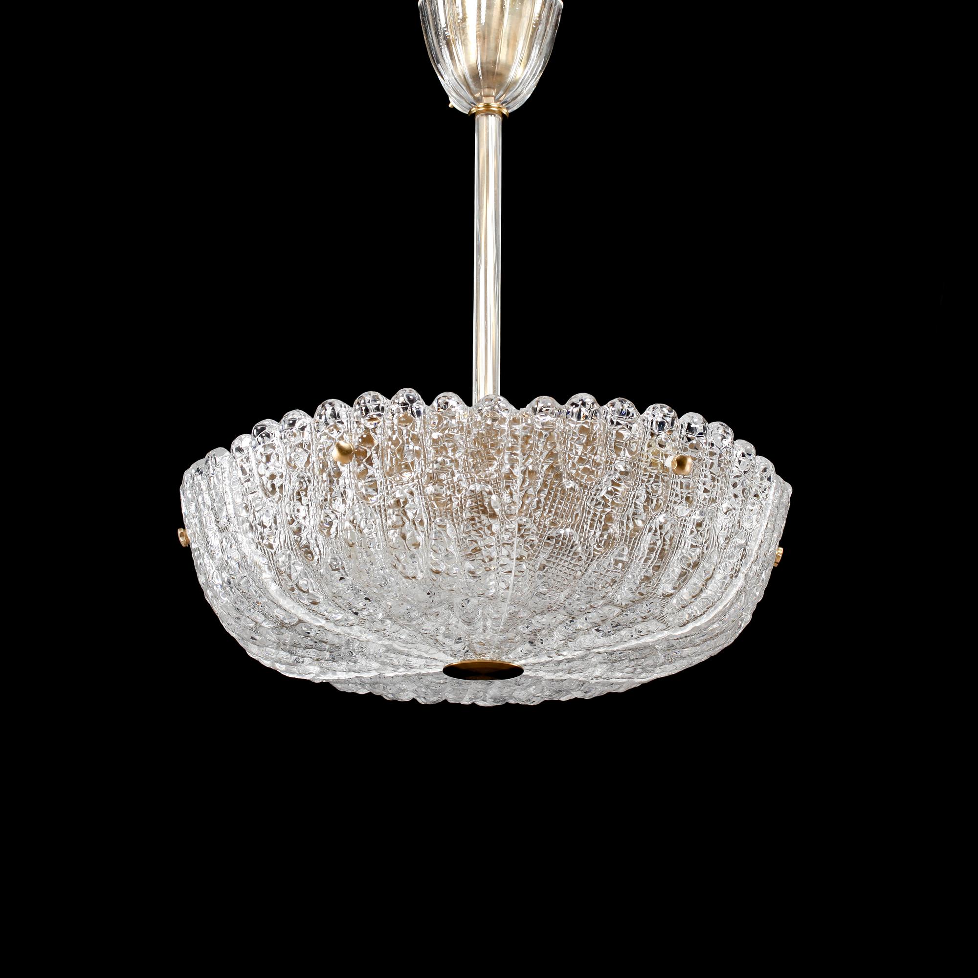 TAKLAMPA, "1200", Carl Fagerlund, Orrefors, 1960-tal. Höjd ca 55 cm.