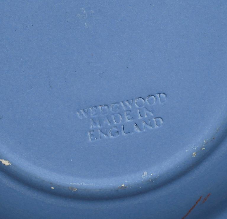 JASPERWARE, 13 delar, Wedgwood, England. 1900-talets andra hälft.